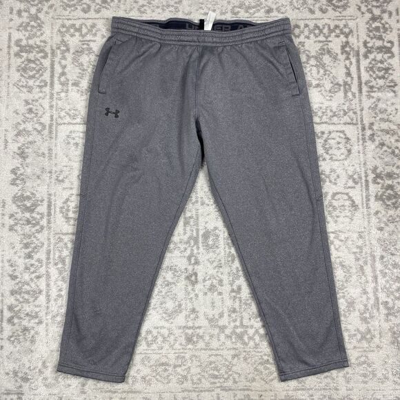 Under Armour Sweatpants Loose ColdGear Drawstring Tapered Size 2XL XXL - Picture 1 of 7